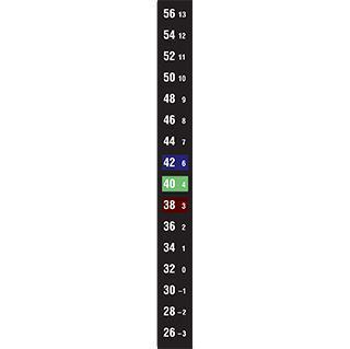 Horizontal Room Thermometers - 10 per pack